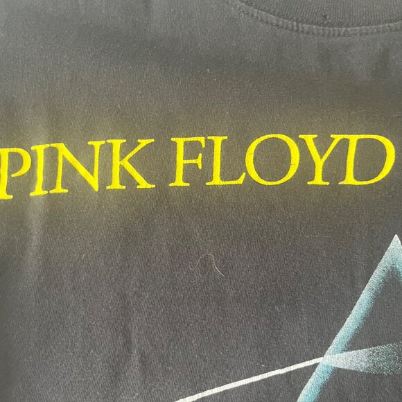 Pink Floyd Band Shirt Concert The Dark Side of the Moon Black Large - Picture 6 of 9